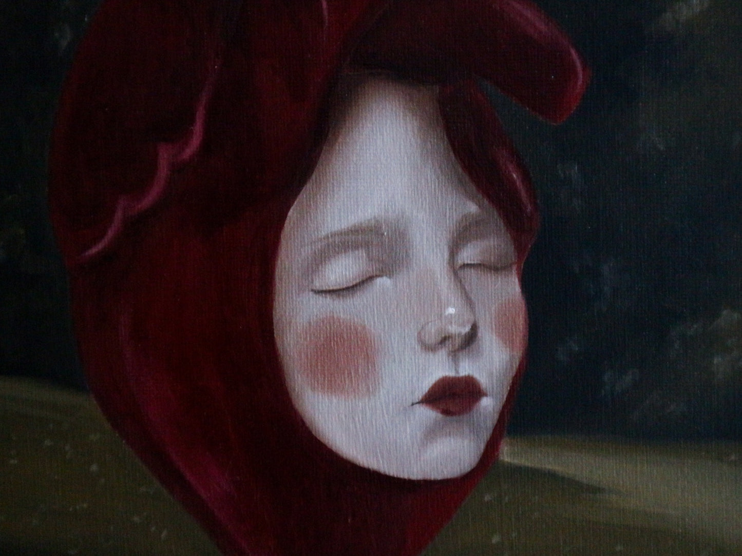 Cuore nella foresta - Cabinet Painting