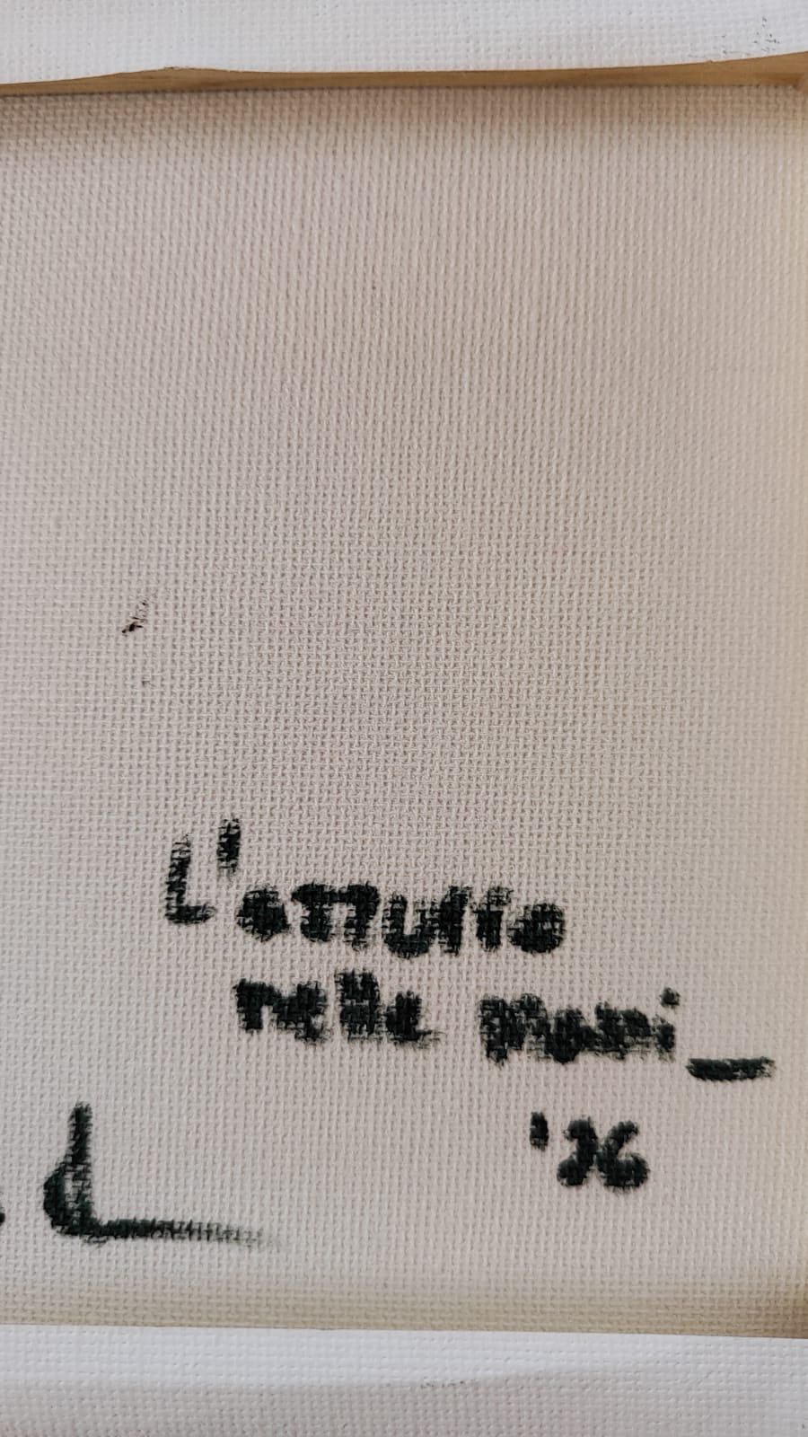 L'Azzurro sulle mani