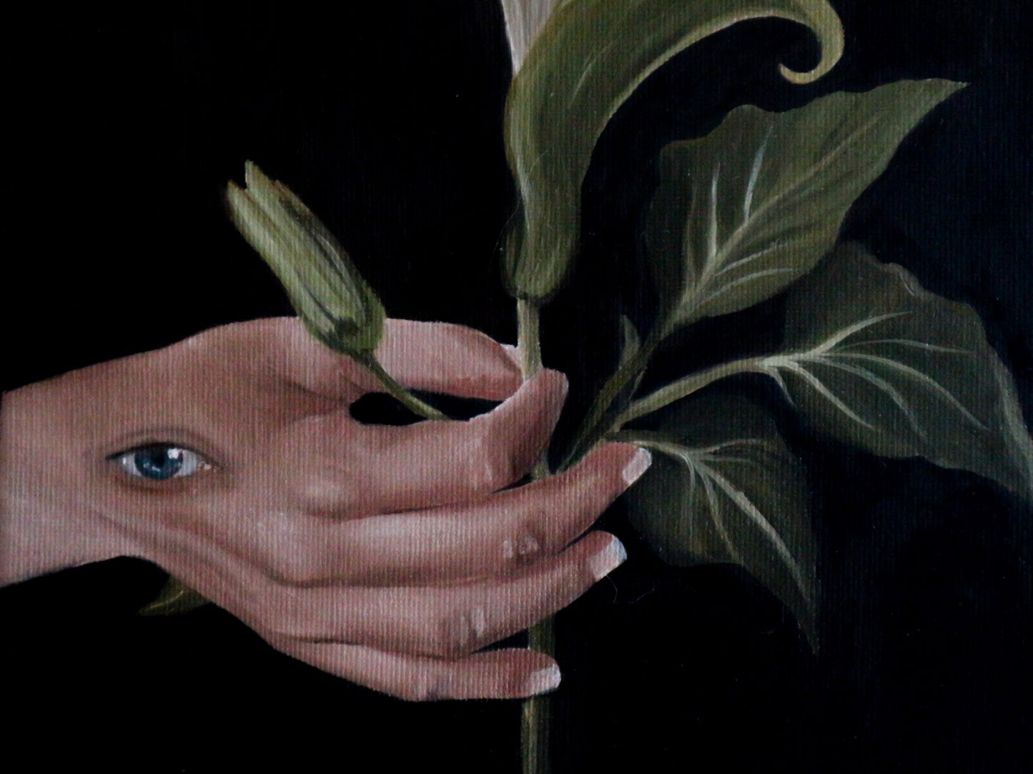 Datura - Cabinet Painting