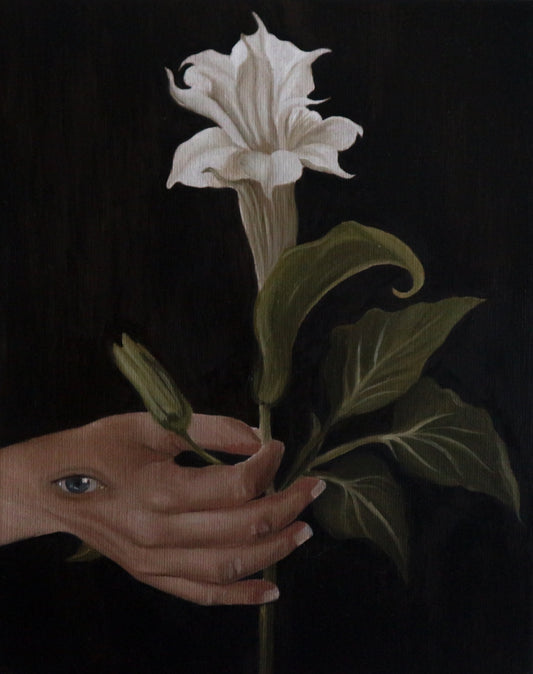 Datura - Cabinet Painting