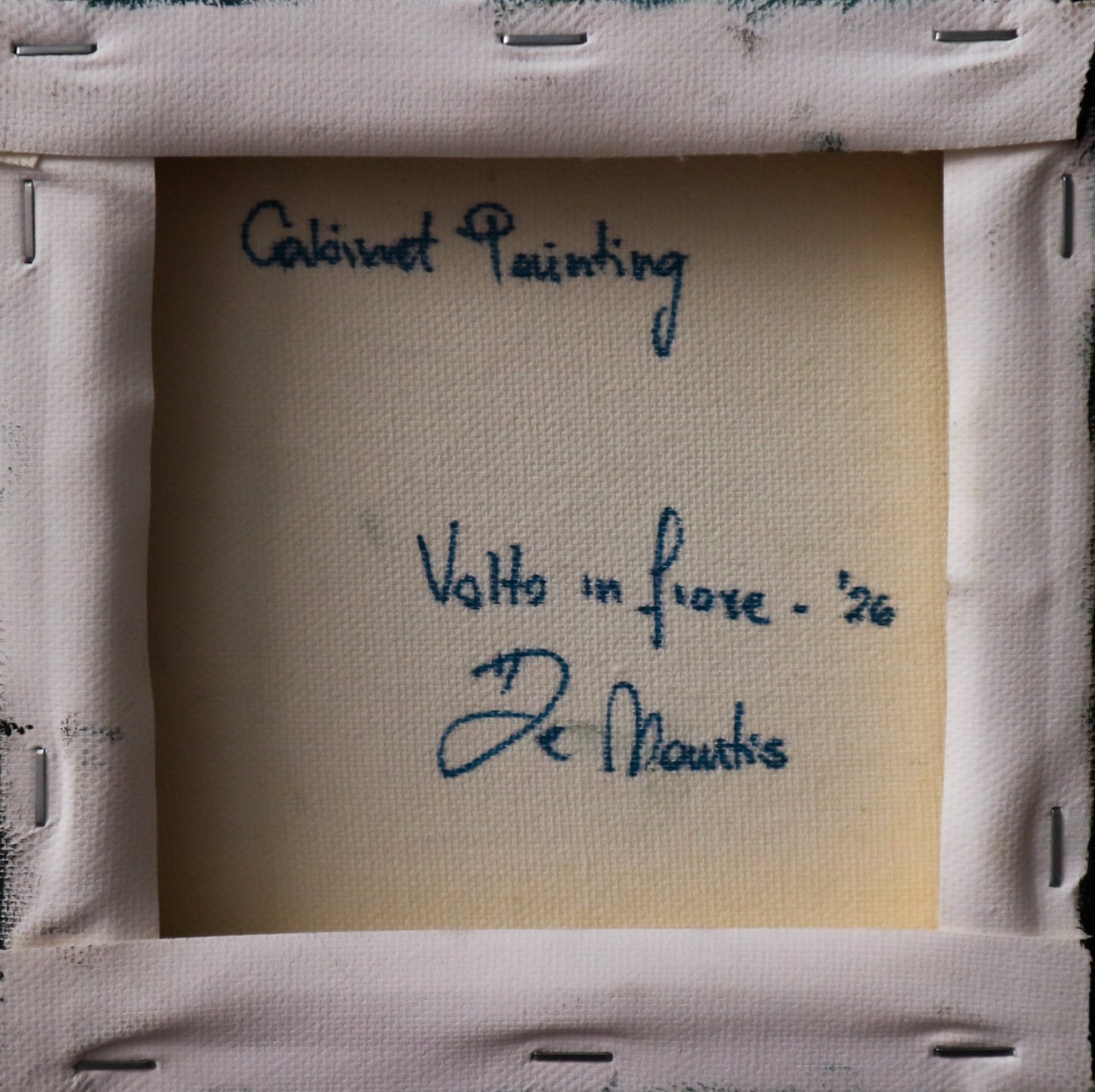 Volto in Fiore - Cabinet Painting