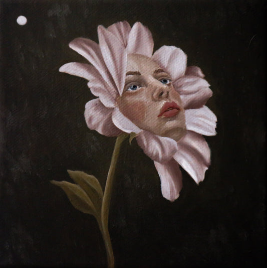 Volto in Fiore - Cabinet Painting