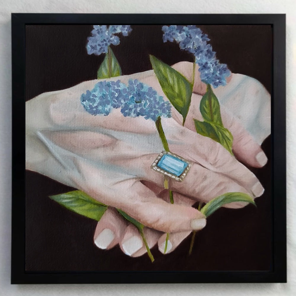 L'Azzurro sulle mani